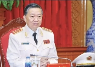 越南公安部部长苏林大将2021新年贺信